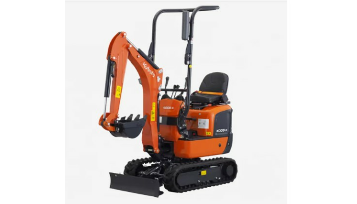 1T Kubota K008-5 Micro Excavator